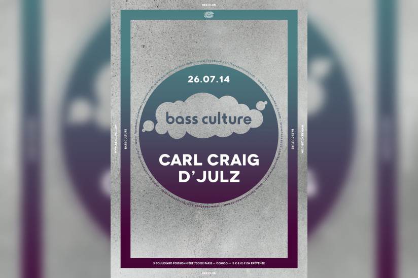 Bass Culture au Rex Club avec Carl Craig 