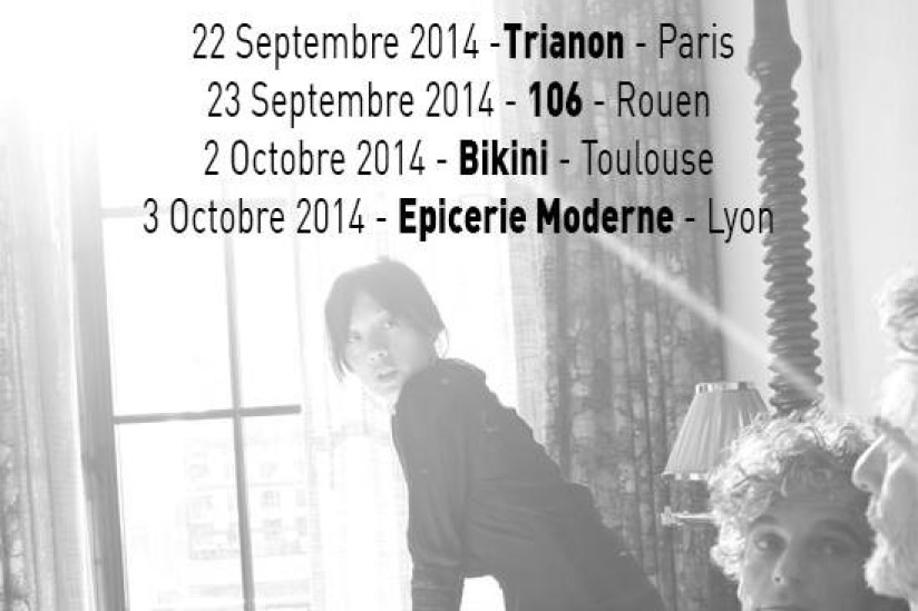 Blonde Redhead en concert au Trianon de Paris en septembre 2014