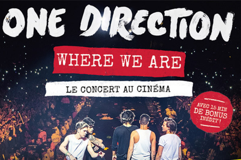One Direction présente le concert "Where We Are" au cinéma