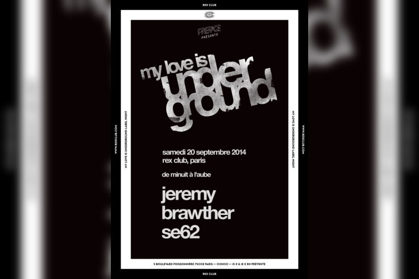 My Love is Undergournd Label Night au Rex Club