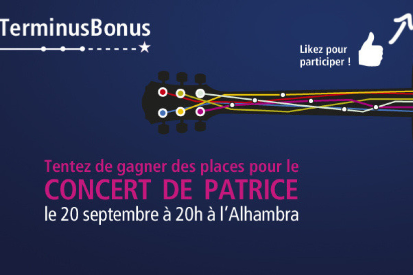 Patrice en concert privé à l’Alhambra de Paris