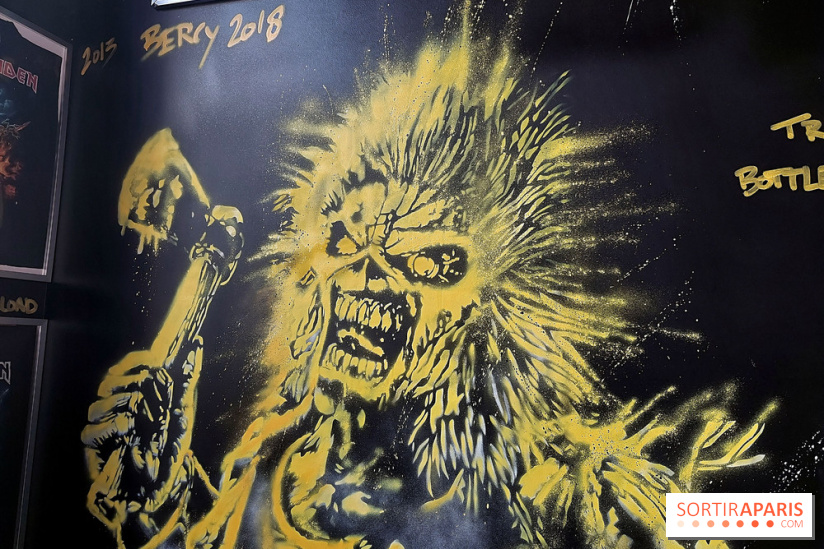 Iron Maiden : le Eddie’s Dive Bar s'installe à Paris pendant trois jours