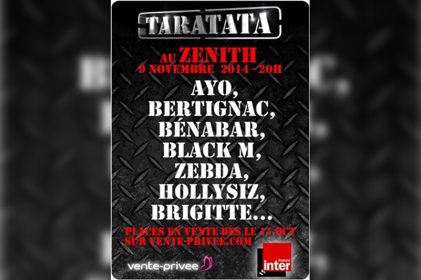 Taratata de retour au Zénith de Paris le dimanche 9 novembre 2014