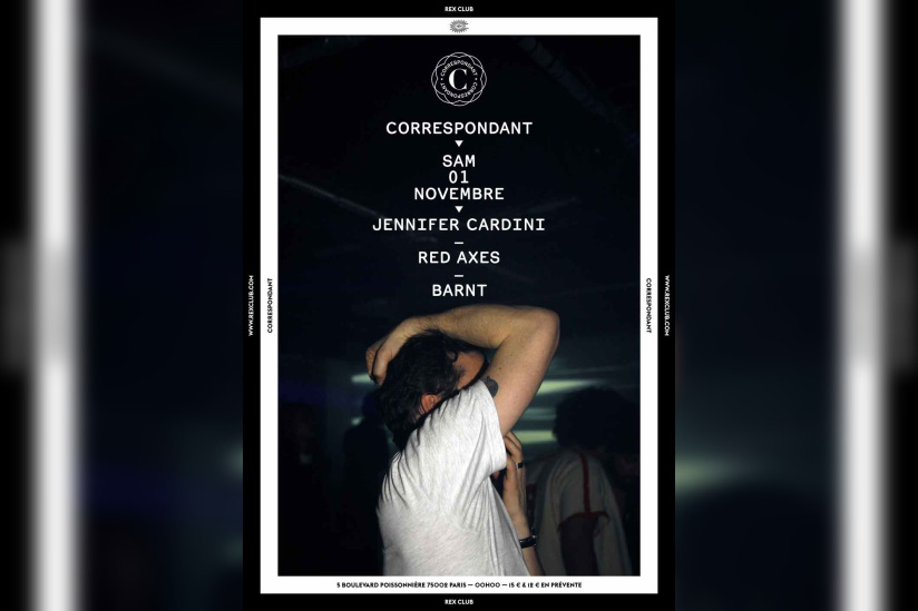 Correspondant au Rex Club avec Red Axes