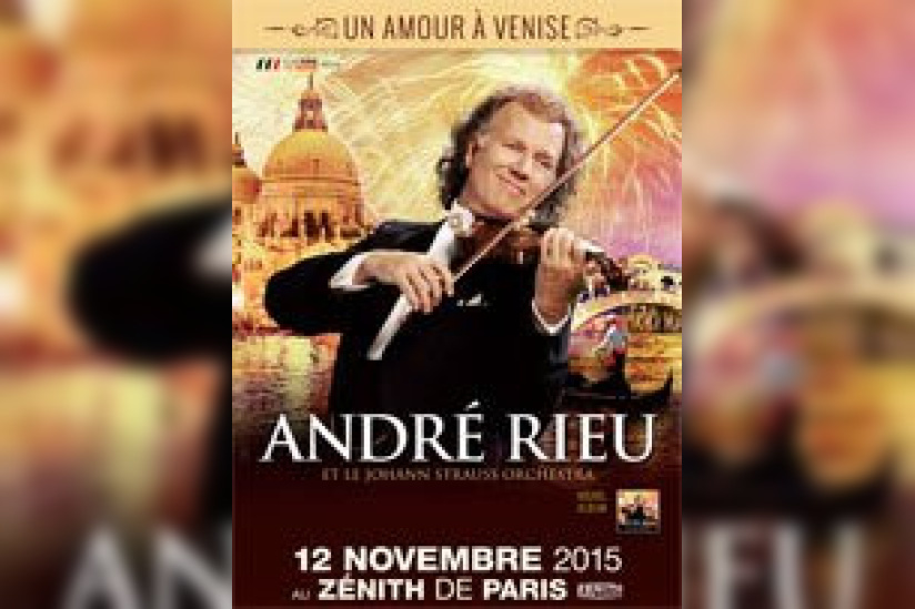 André Rieu en concert au Zénith de Paris en novembre 2015