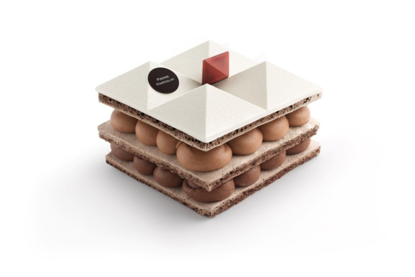 Bûche de Noël & Carré du Nouvel An par Pierre Marcolini