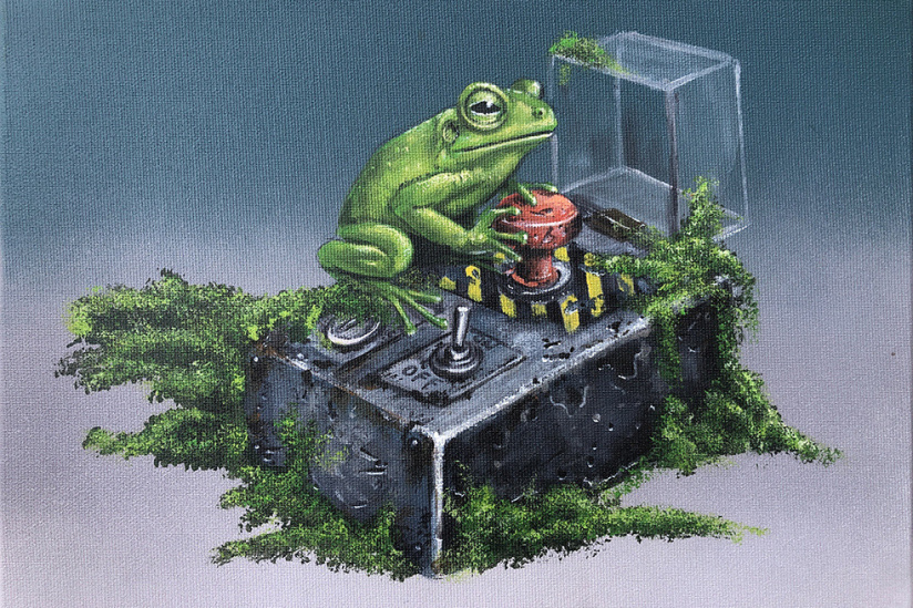  Le Futur c'était mieux avant : une exposition du street artiste S4M à la Galerie Nature Forte