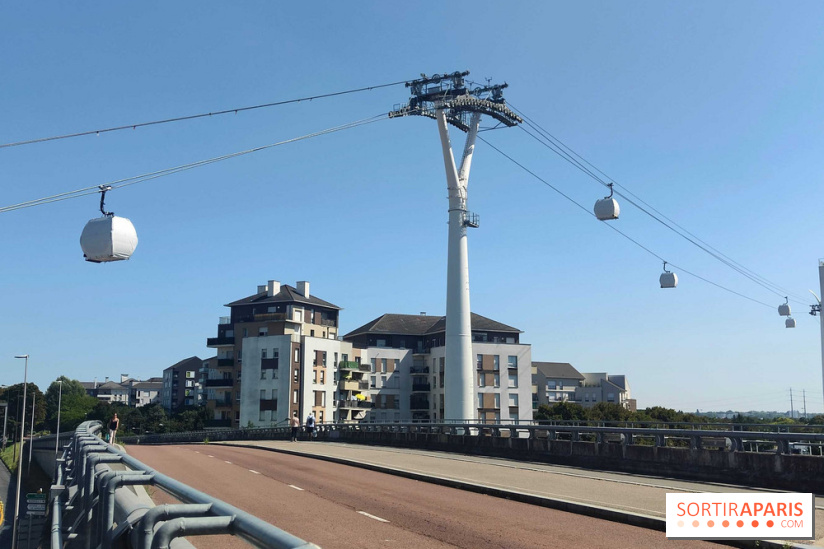 Câble C1 : montez à bord du premier téléphérique d'Île-de-France dès le 13 décembre