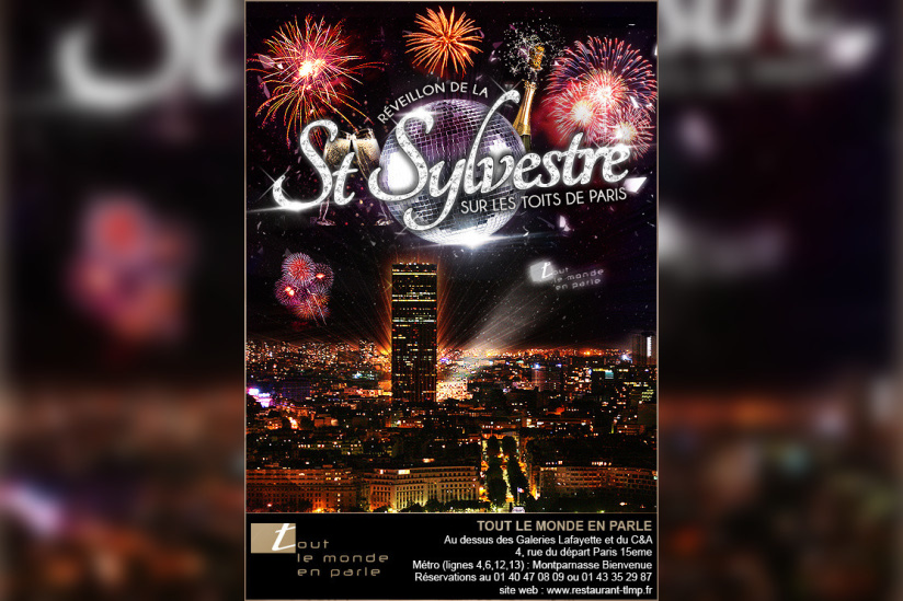 Réveillon du nouvel an 2015 au Tout le Monde en Parle 