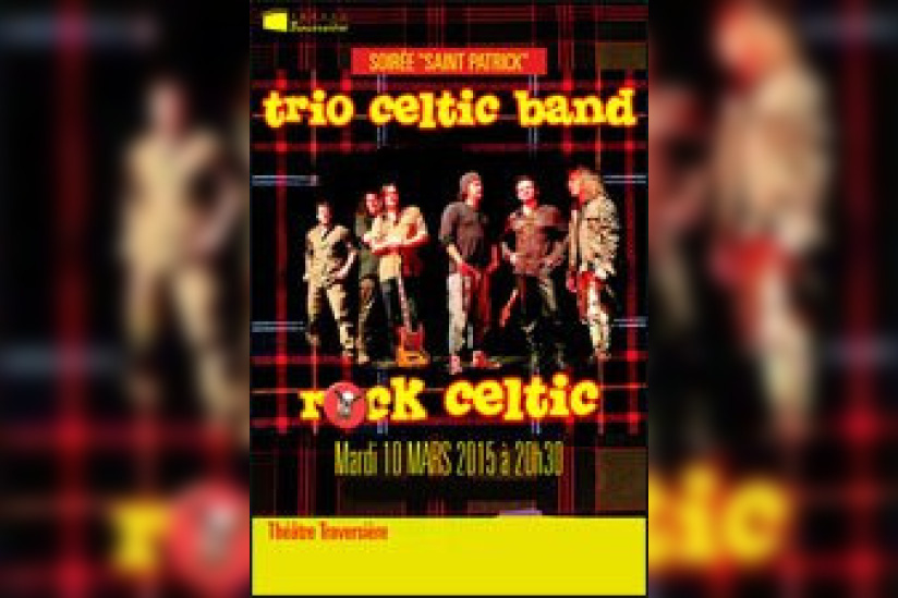 Saint Patrick 2015 au Théâtre Traversière de Paris avec le Trio Celtic Band 