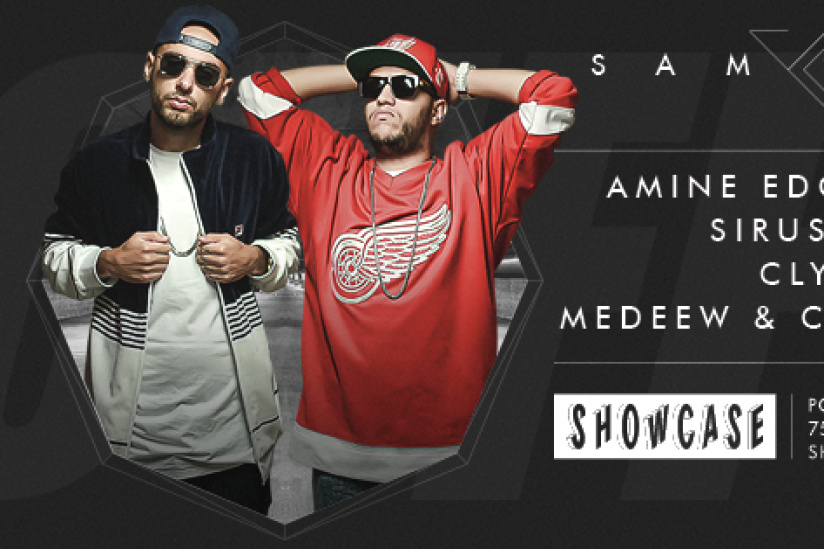 Cuff au Showcase avec Amine Edge & Dance 