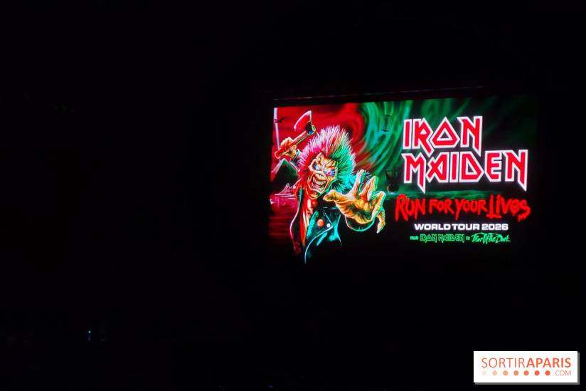 Iron Maiden à Paris La Défense Arena : une coupure d'électricité perturbe le concert