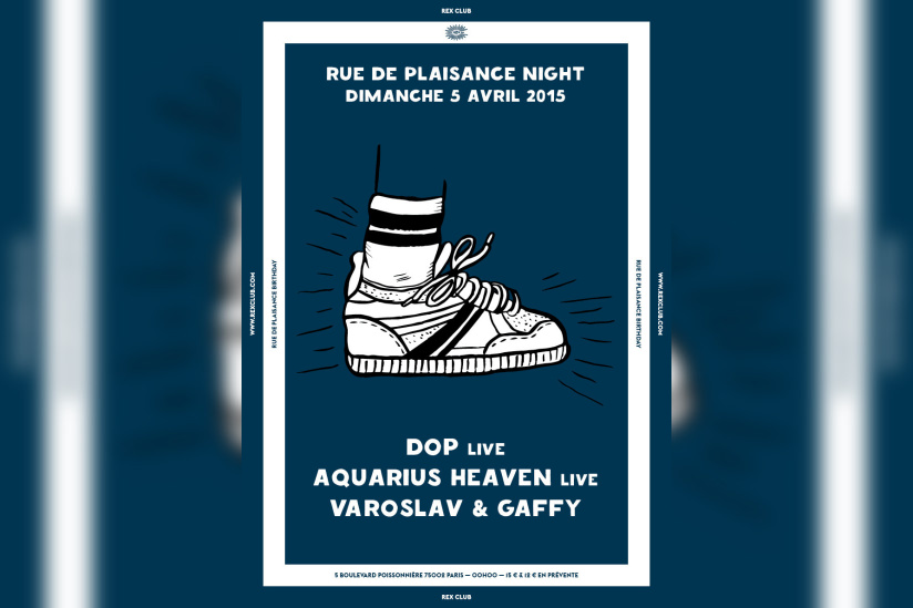 Rue de Plaisance Night au Rex Club avec dOP