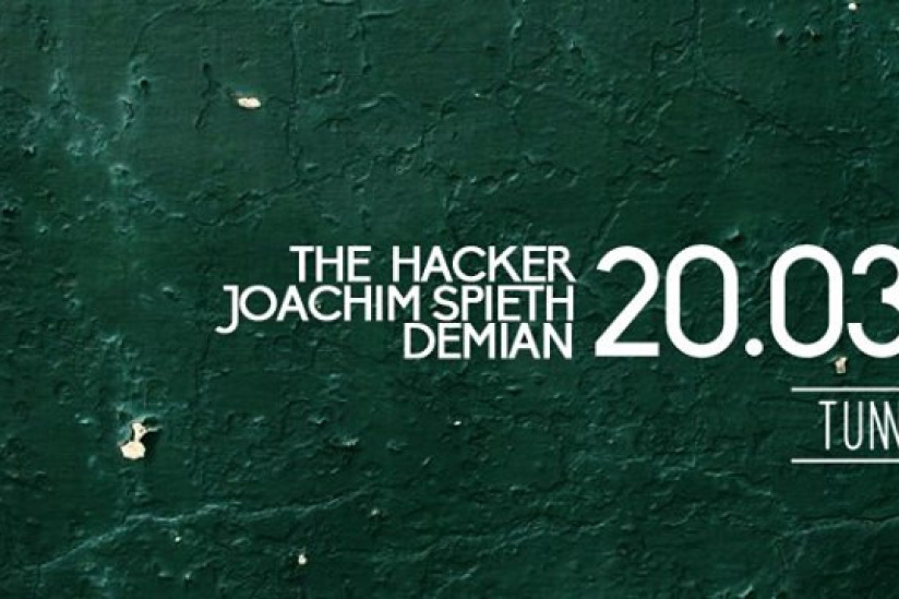 The Hacker, Demian et Joachim Spieth au Tunnel Paris 