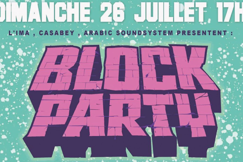 Block Party sur le Parvis de l'Institut du Monde Arabe