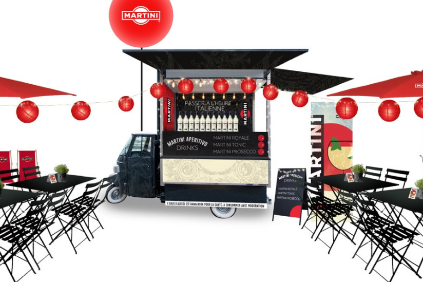 Les Piaggios Bars Ma Terrazza investissent les terrasses parisiennes