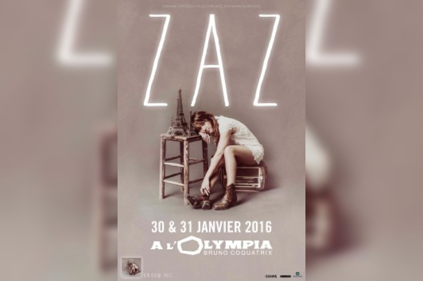ZAZ en concerts à l’Olympia de Paris en 2016