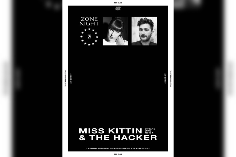 Zone Records au Rex Club avec The Hacker et Miss Kittin