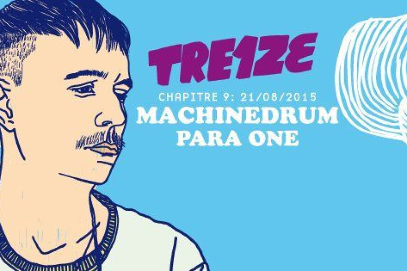 Tre1ze au Bateau Concorde Atlantique avec Machinedrum & Para One