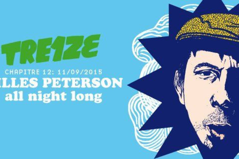 Tre1ze au Bateau Concorde Atlantique avec Gilles Peterson