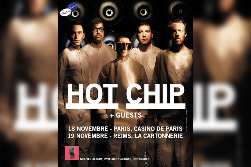  Hot Chip en concert au Casino de Paris en novembre 2015