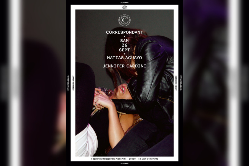 Correspondant au Rex Club avec Matias Aguayo