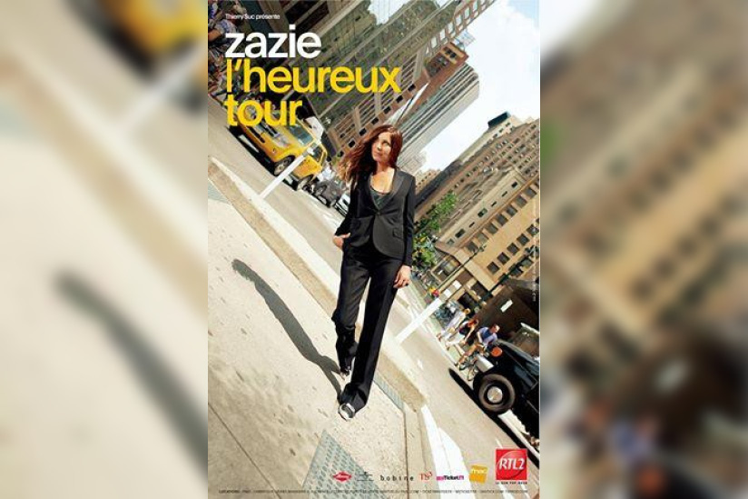 Zazie en concerts aux Folies Bergère de Paris en 2016