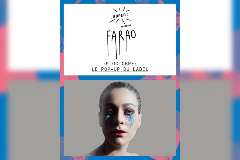 Farao en concert au Pop-Up Du Label à Paris