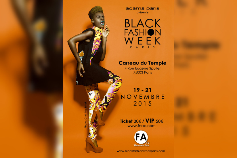 Black Fashion Week Paris 2015 au Carreau Du Temple