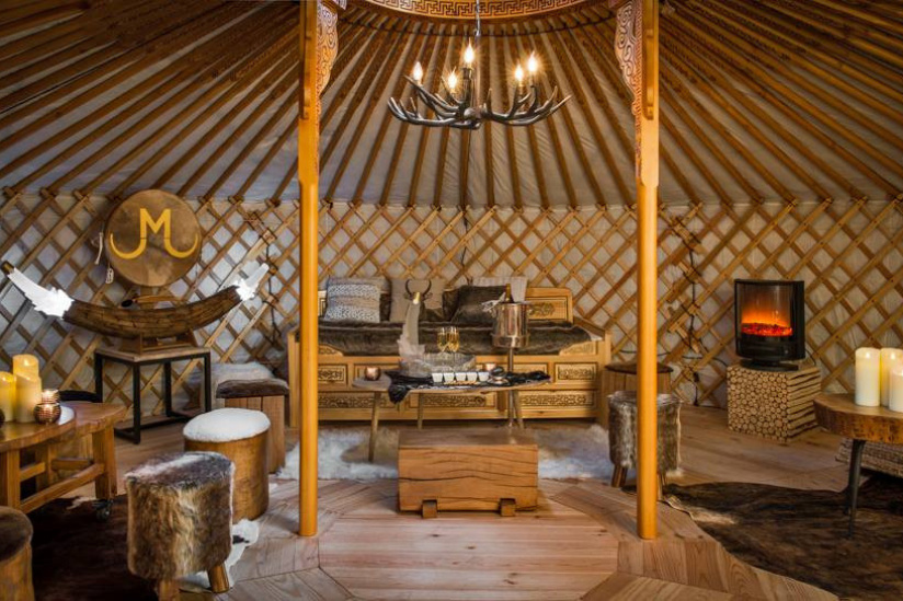 Terrasse d’hiver 2015-2016 à l’Hôtel The Peninsula Paris