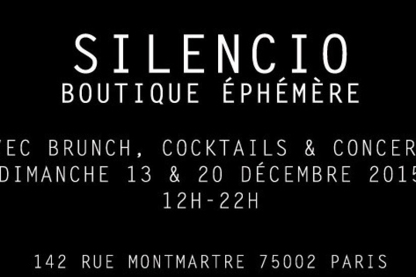 Silencio Boutique éphémère 