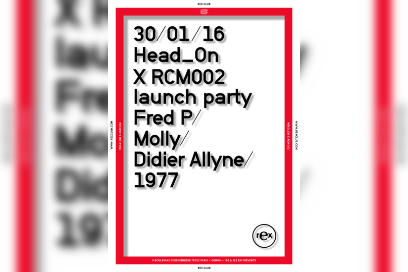 Head_On, spéciale RCM03 Release Party, au Rex Club