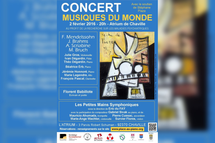 Concert « Musiques du Monde » à l’Atrium de Chaville