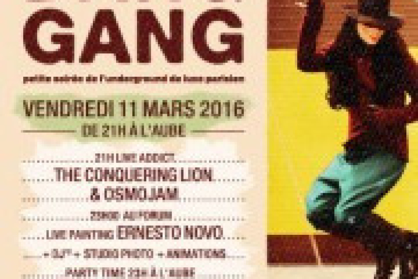 Big Bang Gang…Play With Me ! à La Bellevilloise