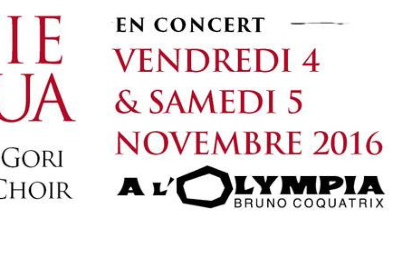 Katie Melua en concerts à l'Olympia de Paris en novembre 2016