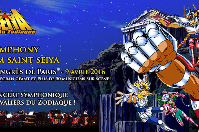 Pegasus Symphony : music from Saint Seiya au Palais des Congrès de Paris 