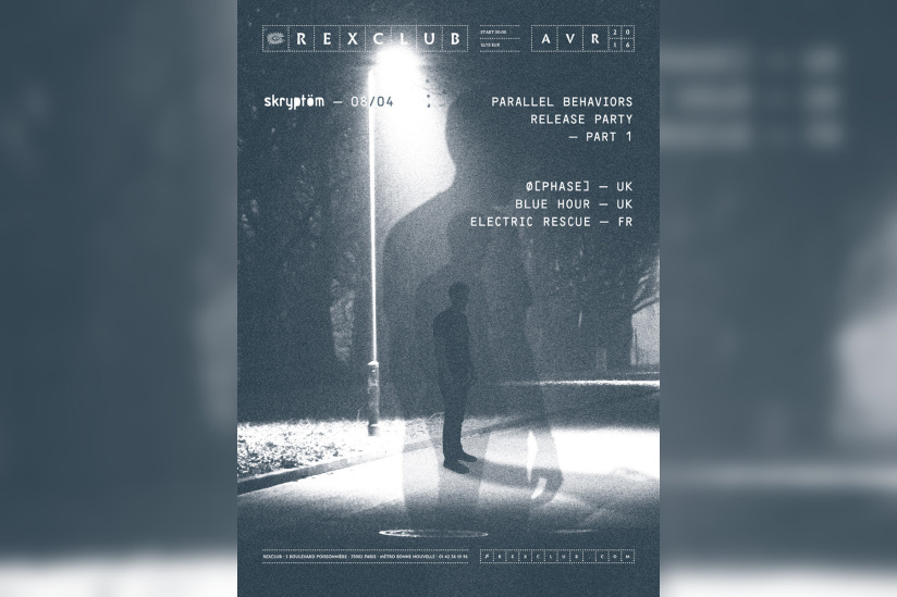 Skryptöm au Rex Club avec Blue Hour 