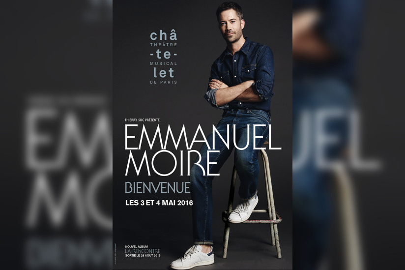 Emmanuel Moire en concert au Théâtre du Châtelet