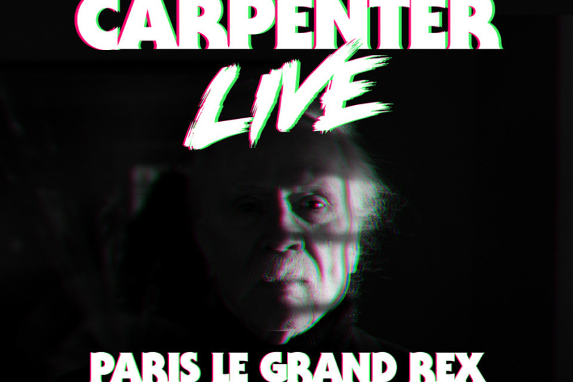 John Carpenter en concert au Grand Rex de Paris en novembre 2016