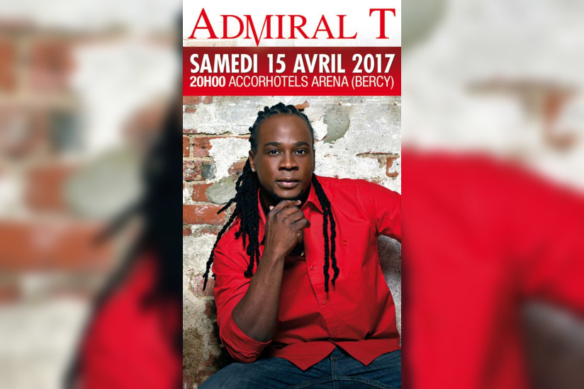 Admiral T en concert à l'Arena Bercy de Paris en 2017