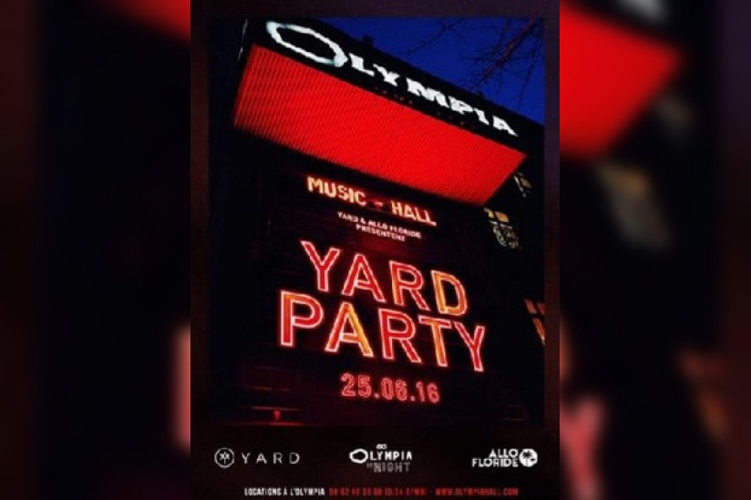 Olympia by Night : Yard Party le 25 juin