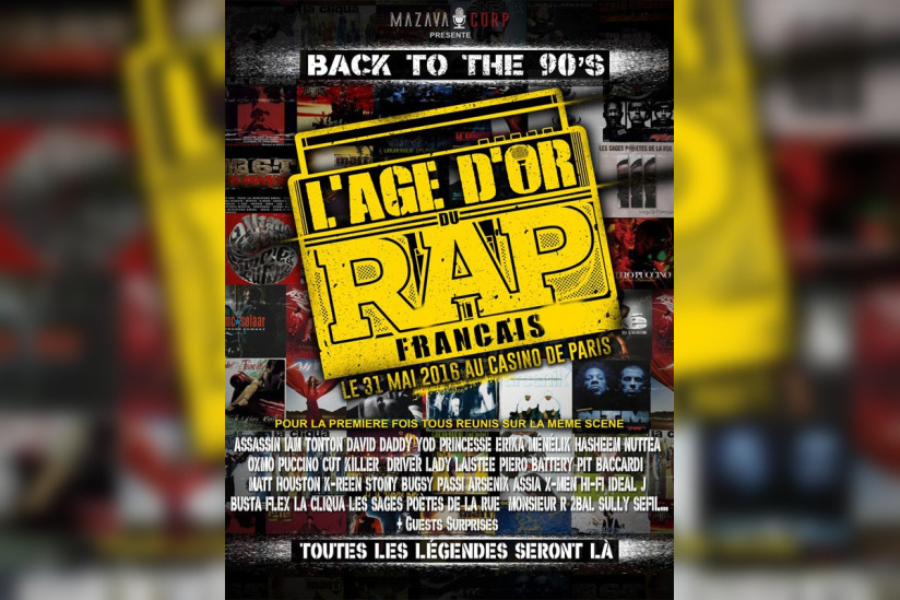 L'âge d'or du rap français au Casino de Paris L'âge d'or du rap français au Casino de Paris