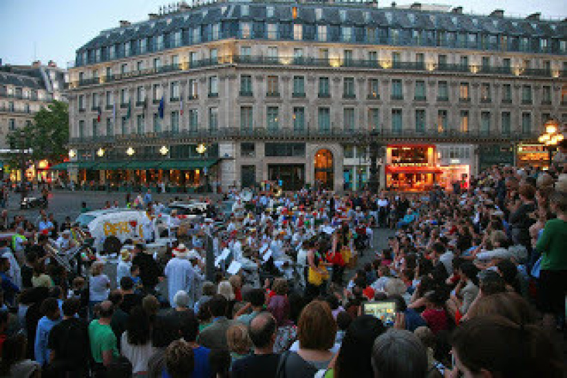 Fête de la Musique 2016 sur le Parvis de l'Opéra Garnier