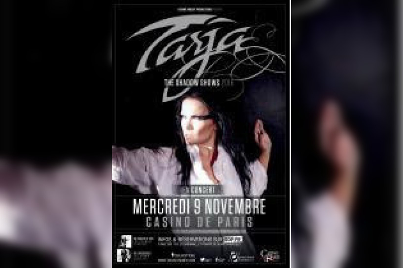 Tarja Turunen en concert au Casino de Paris en novembre 2016