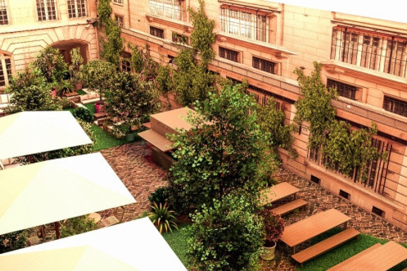 Le Jardin Municipal : le nouveau bar éphémère du Crédit Municipal de Paris