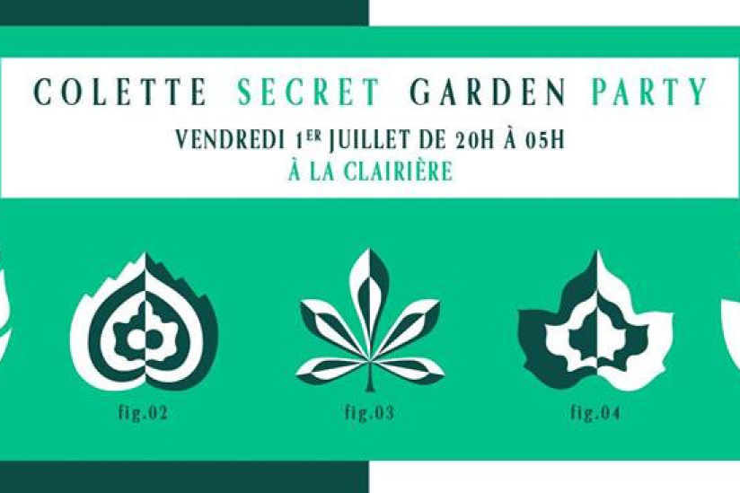 Colette Secret Garden Party à La Clairière