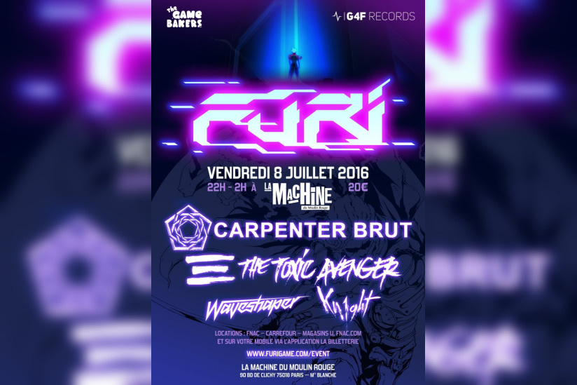 Soirée Furi à La Machine du Moulin Rouge