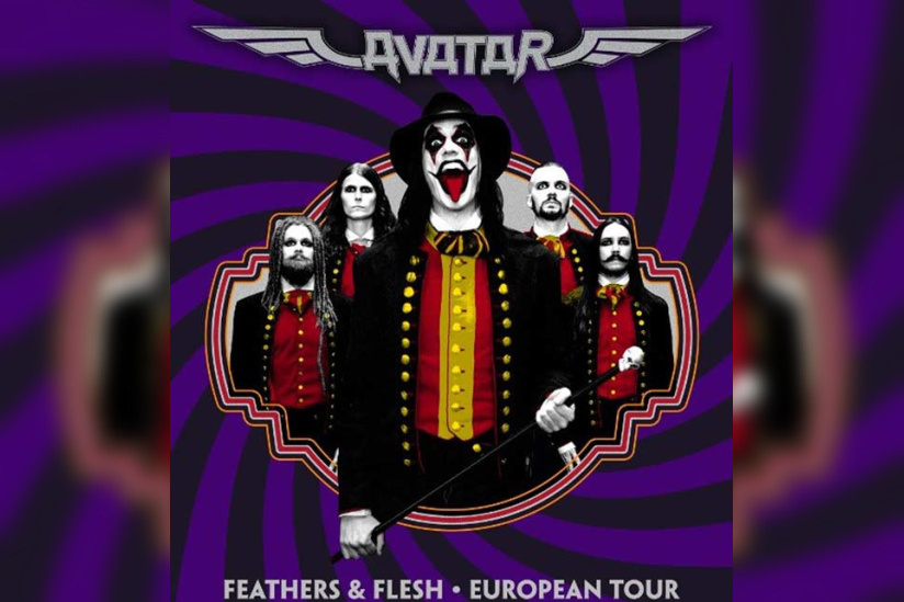 Avatar en concert au Trabendo de Paris en décembre 2016