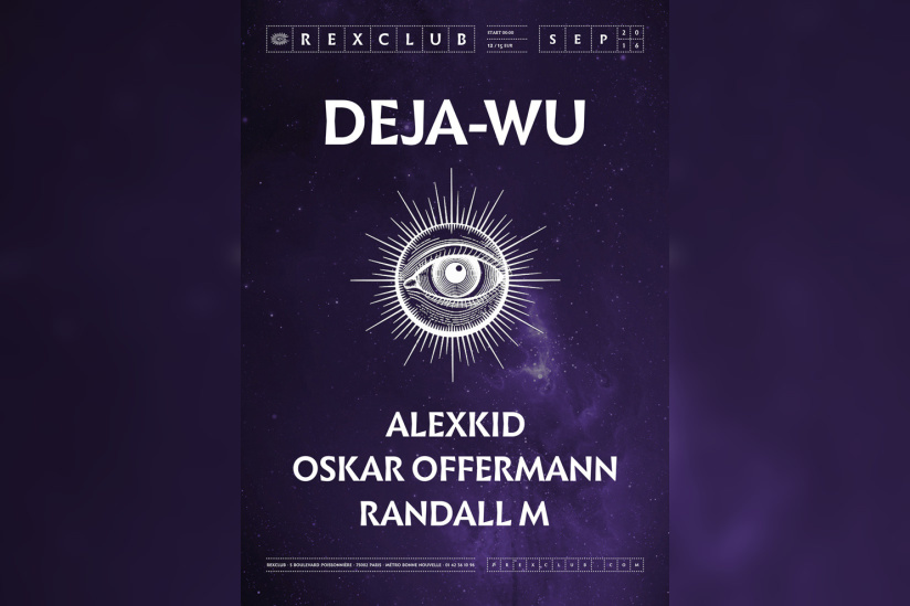 Deja-Wu au Rex Club avec Randall M