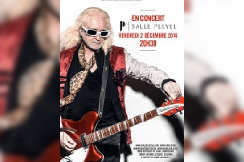 Michel Polnareff en concert à La Salle Pleyel de Paris en décembre 2016